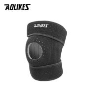 Đai Bảo Vệ Gối AOLIKES A-7906 Có Thanh Cố Định & Gel Xương Bánh Chè – Chạy Bộ Tập Thể Thao Giảm Đau Gối