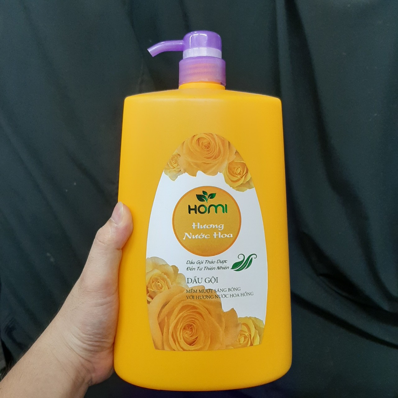 Dầu gội nước hoa mềm mượt Homi Shampoo 1400ml - Hương hoa