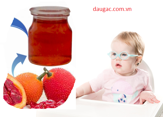 1 Hũ 100 Ml Dầu Gấc Cho Bé Ăn Dặm Đẹp Da Mờ Nám Căng Mịn Da
