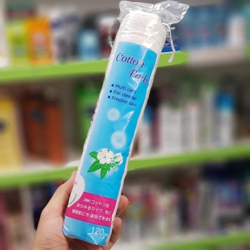 Bông tẩy trang Jomi 120 miếng
