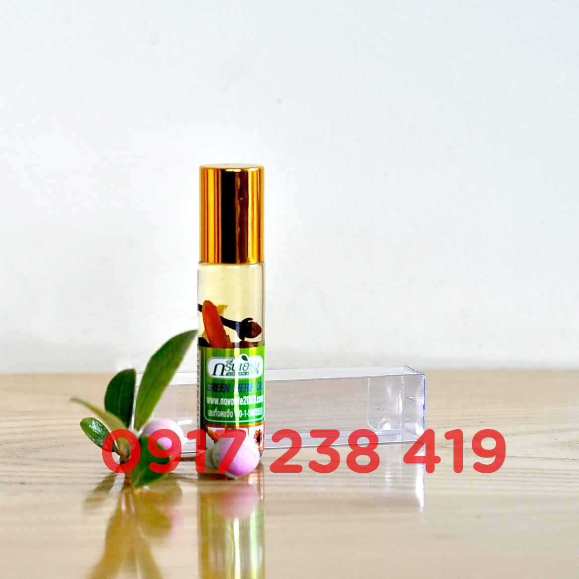 Dầu Sâm Thảo Dược Thái Lan Green Herb Chuẩn 100%