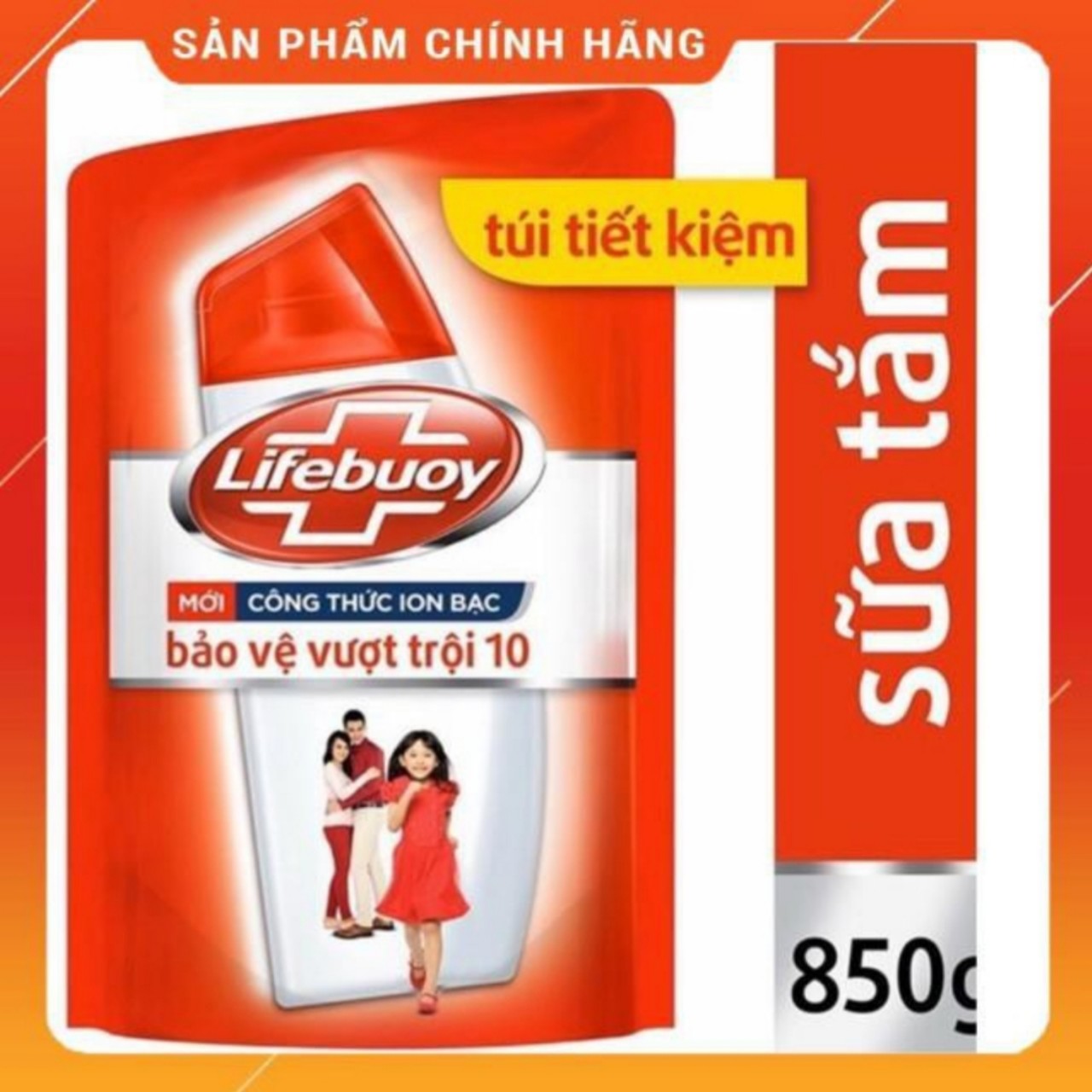 [Hcm]Sữa Tắm Lifebuoy Túi 850Ml - Siêu Tiết Kiệm