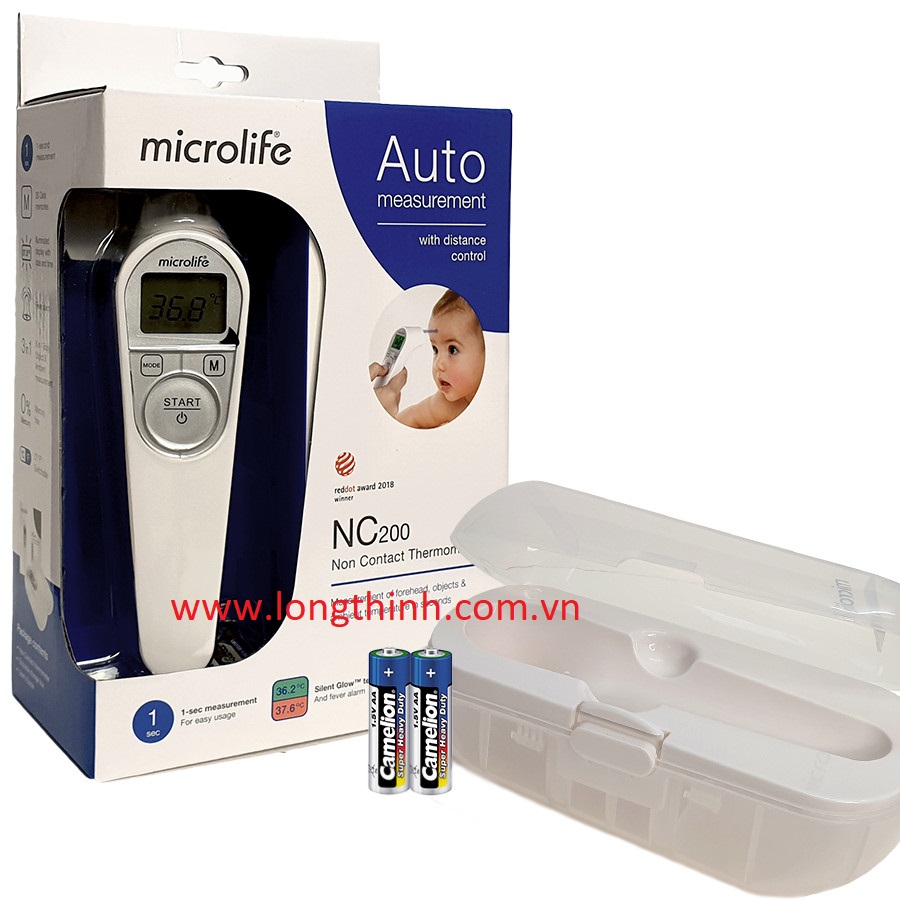[HCM]NHIỆT KẾ ĐIỆN TỬ HỒNG NGOẠI MICROLIFE NC200