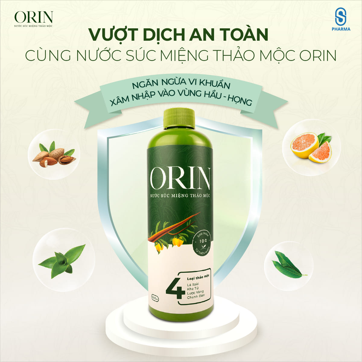 Nước Súc Miệng 500ml - Orin