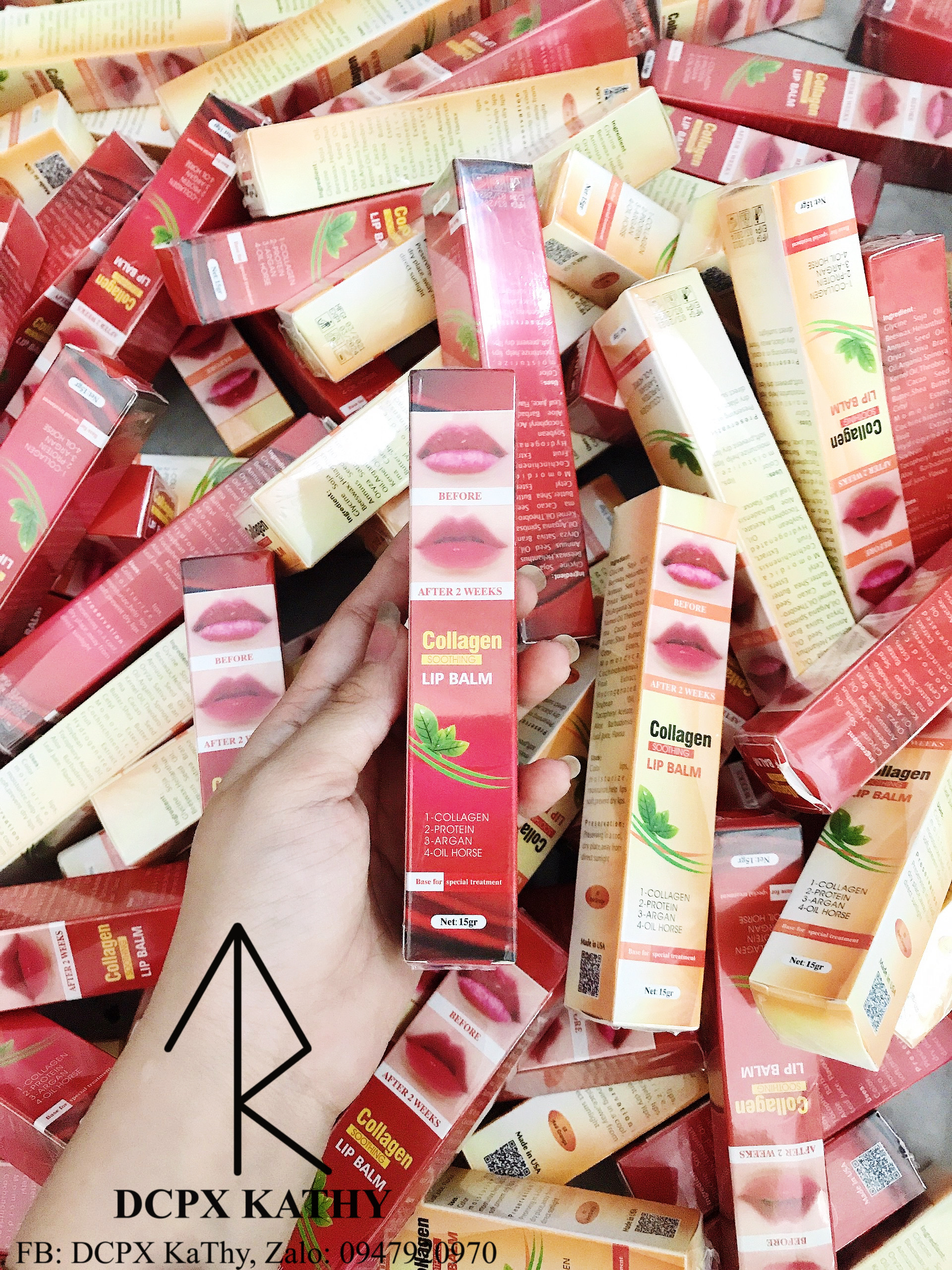 Dưỡng Collagen Lip Balm