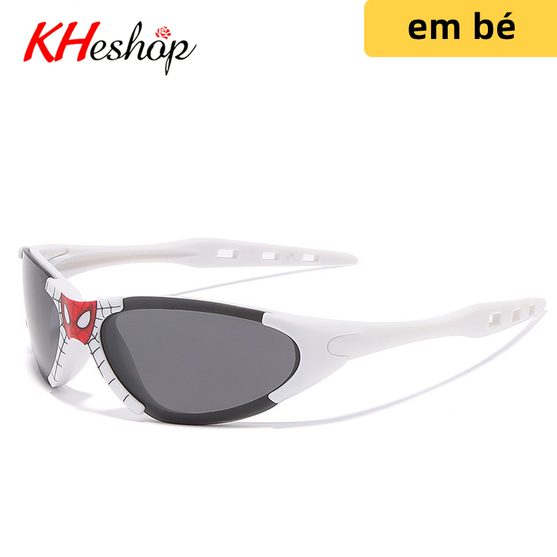 [Siêu nhân] Kính Thời Trang cho Bé 2022 siêu nhân người nhện form ôm mặt mã Y1618 - kheshop