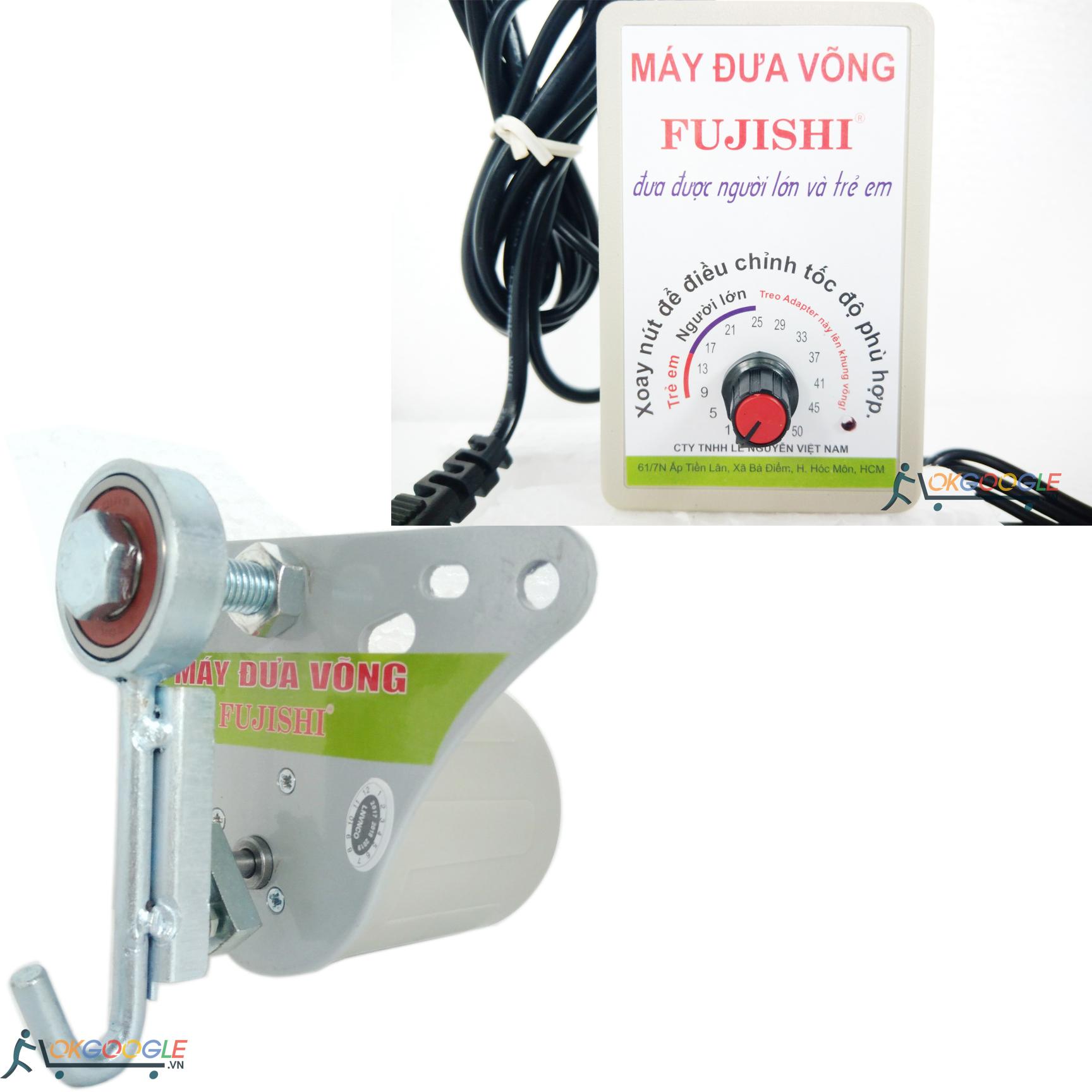Máy đưa võng tự động Fujishi VA017 cho bé yêu Hàng Việt Nam chất lượng cao - may dua vong Fujishi MMBABY