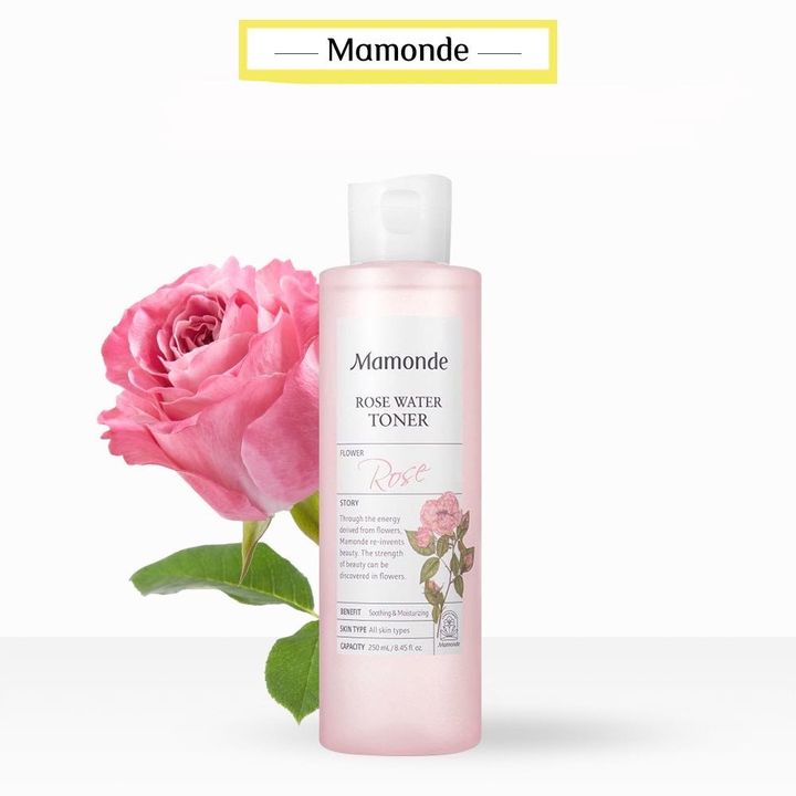 [Hcm][Chai Lớn 250Ml] Nước Hoa Hồng Mamonde Rose Water