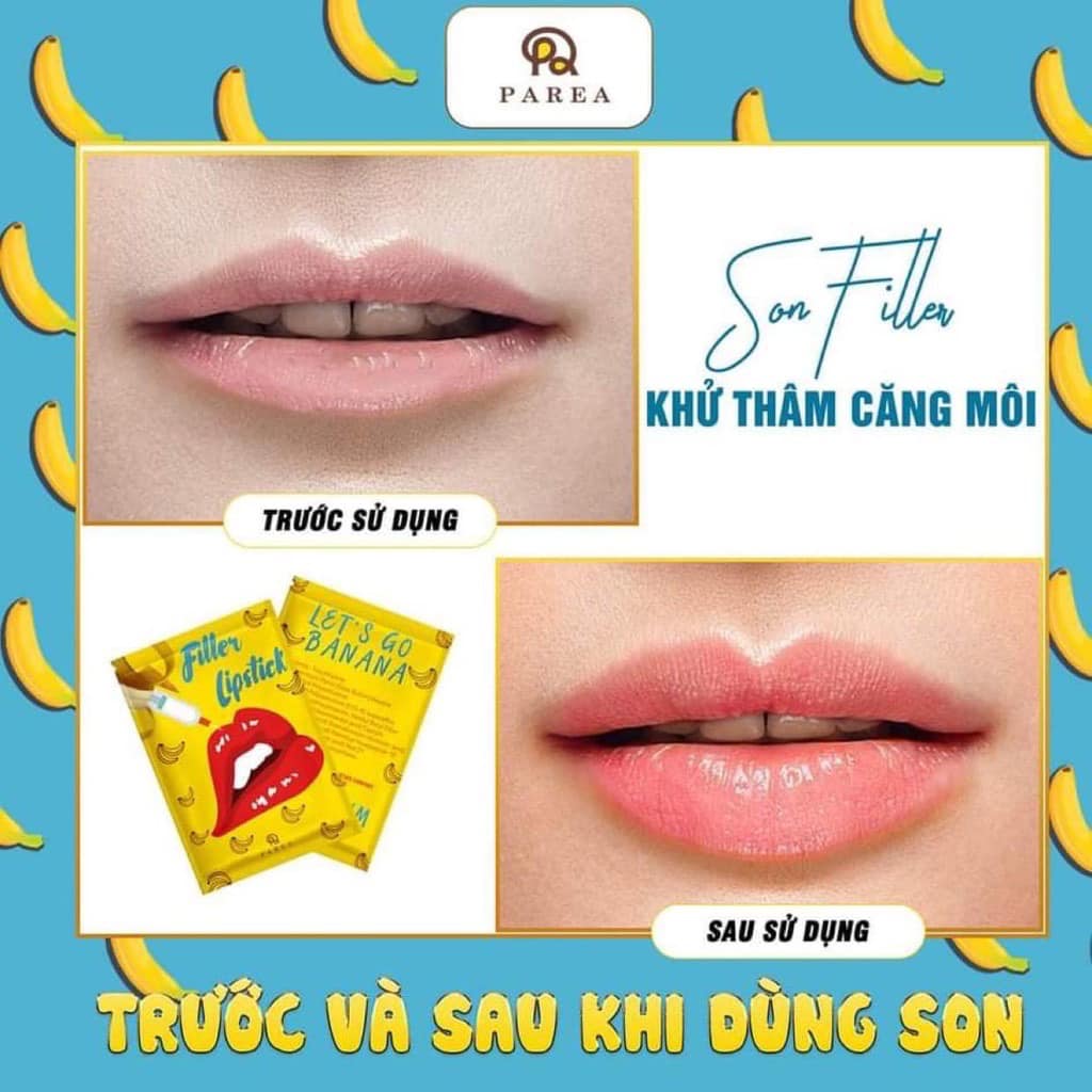 Son chuối filler khử thâm xoá nhăn