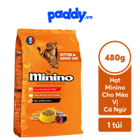 [Túi nhỏ] Thức Ăn Hạt Cho Mèo Minino (mèo mọi lứa tuổi)