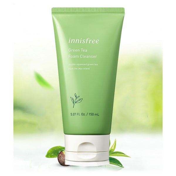 Sữa rửa mặt trà xanh Innisfree Green Tea Cleansing Foam 150ml – mẫu mới | trà xanh – 150ml chất lượng tốt đảm bảo an toàn và cam kết hàng đúng như mô tả