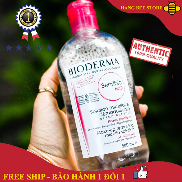 [Hot Sale] Nước Tẩy Trang Cao Cấp Dành Bioderma Cho Da Khô - Dung Tích 500Ml Loại Bỏ Mọi Bụi Bẩn Lớp Makeup Trên Khuôn Mặt Mang Lại Cảm Giác Tươi Mới - Bản Đặc Biệt - Bảo Hành 6 Tháng