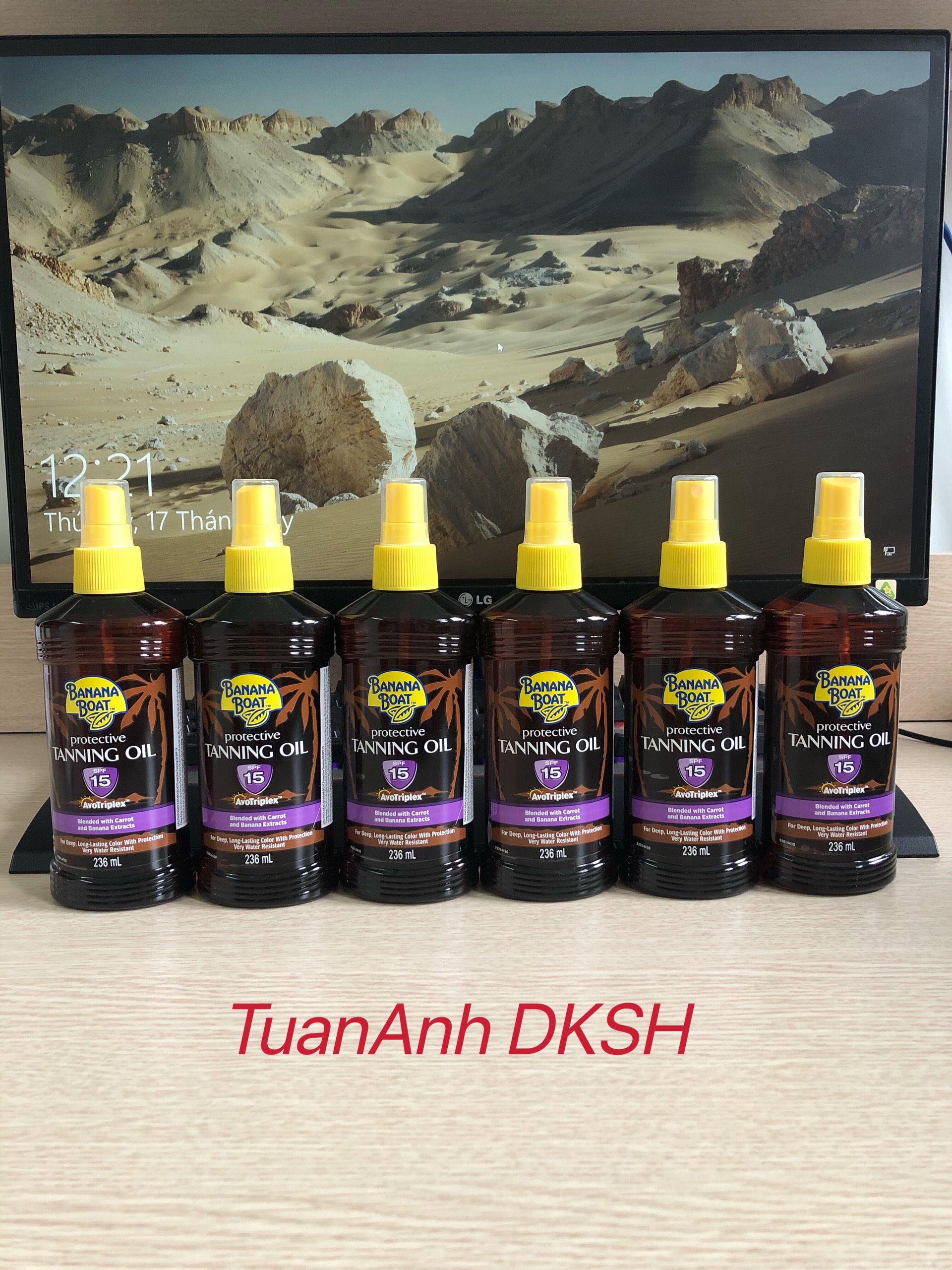 [Usa] - Dầu Phơi Nắng Banana Boat Deep Tanning Oil Spf15 (236Ml) - Hàng Chính Hãng Dksh Việt Nam