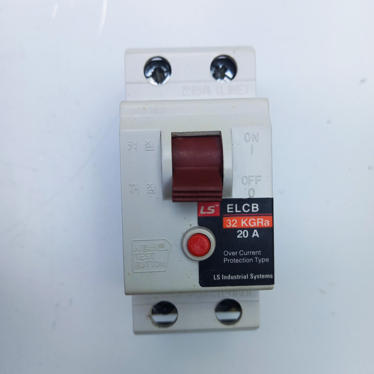 Aptomat chống giật ELCB LS 20-30A 220v -CB chống rò cầu dao tự động hàn quốc