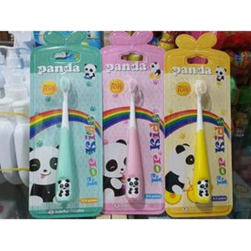 Bàn Chải Đánh Răng Panda Cho Bé 2 - 8 Tuổi