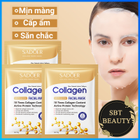 COMBO 10 Miếng Mặt Nạ Collagen Chống Nhăn Da SADOER – Nâng Cơ Săn Chắc Bổ Sung Collagen Gấp 10 Lần Dưỡng Da Mịn Màng
