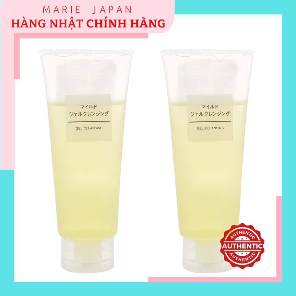 [Hcm]Gel Rửa Mặt Tẩy Trang Muji Gel Cleansing Nhật Bản 200G