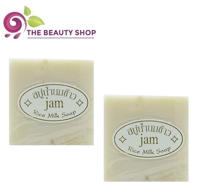 [HCM]Combo 2 Xà Phòng Cám Gạo Rice Milk Soap Jam Thái Lan 50g