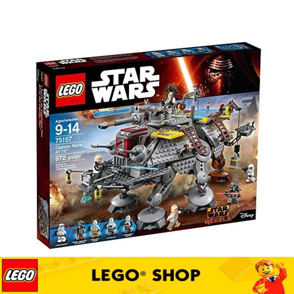 LEGO Đồ chơi Star Wars Captain Rexs at-TE 75157 Star Wars (972 miếng) đảm bảo chính hãng Từ Đan Mạch Khối xây dựng Đồ chơi Đồ Chơi Lắp Ráp