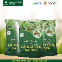 Trà túi lọc cà gai leo xạ đen Sadu thanh nhiệt thải độc bảo vệ gan tăng cường chức năng gan