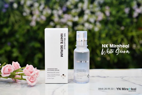 [Hcm]Nk Miraheal White Serum – Serum Làm Trắng Da Và Cải Thiện Nếp Nhăn - Dược Mỹ Phẩm - Da Nhạy Cảm