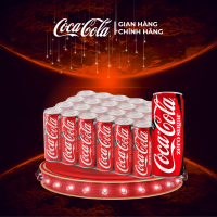 [SIÊU SALE ] Thùng/Lốc 24 Lon Nước Ngọt Giải Khát Không Đường Coca-Cola Zero 320ml/Lon Sale 10.10 Coca-Cola Chính Hãng_LD