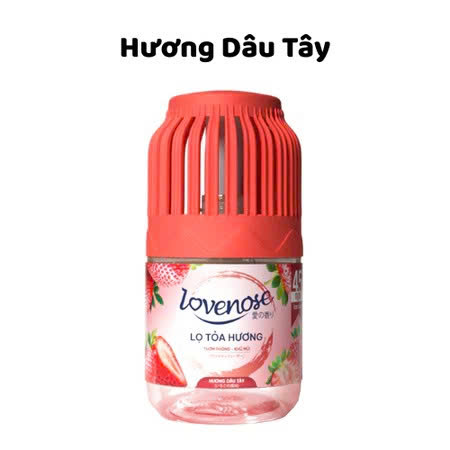 [New] Lọ tỏa hương Lovenose 180ml hương thơm tự nhiên dễ chịu khử mùi sáp thơm phòng thế hệ mới