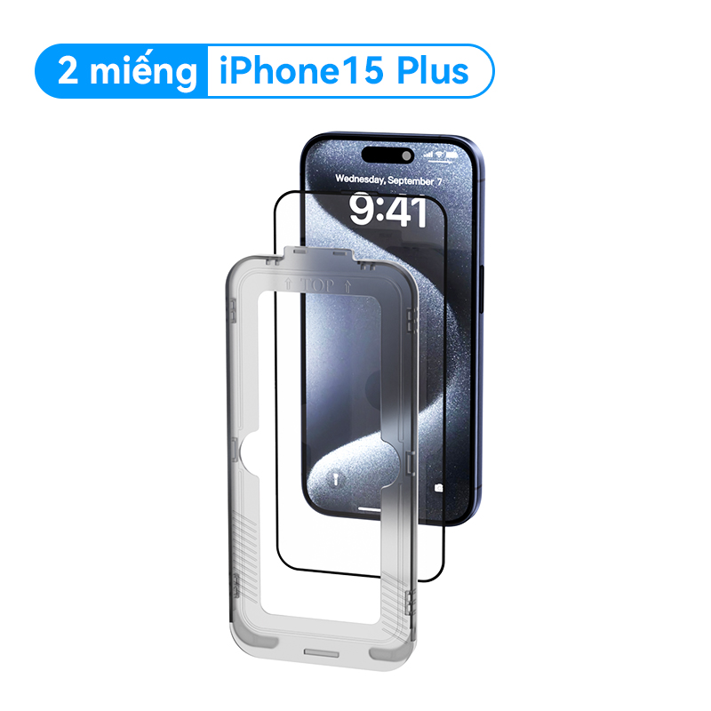 Vention Phim kính cường lực cho iPhone 16 15 14 13 Pro Max cộng với dấu vân tay prsistant chống bụi 