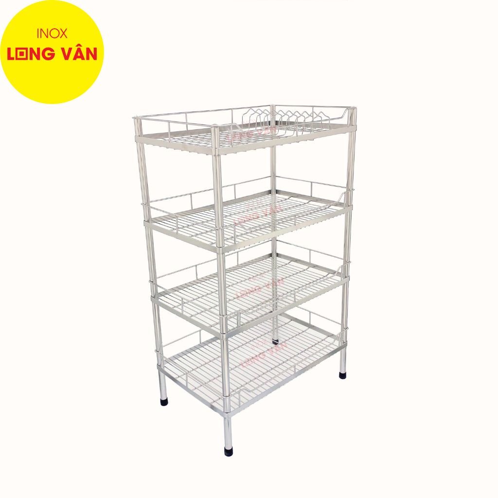 Kệ chén bát INOX 304 cao cấp 2/3/4 tầng (38x60cm) dụng cụ nhà bếp tiện lợi