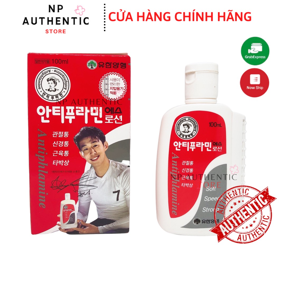 [Chính Hãng]Dầu Nóng Hàn Quốc Antiphalamine Dầu Xoa Bóp Hàn Quốc 100Ml