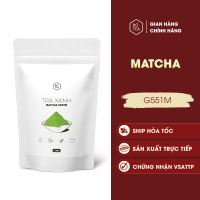 Bột matcha Trà xanh Nhật Dotea G551M -100g nguyên chất mịn thơm mùi Oika sâu tự nhiên chuẩn vị umami