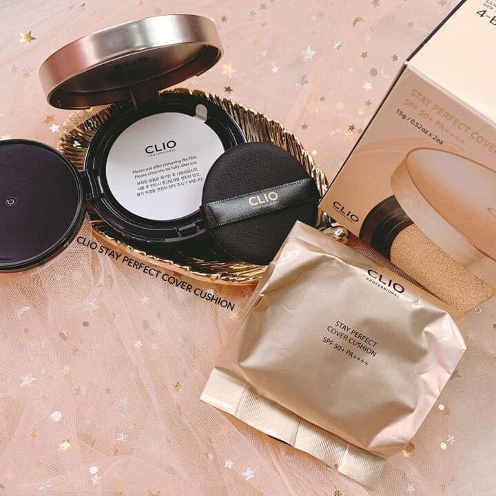 Phấn Nước Clio Stay Perfect Cover Cushion Spf 50+ Pa++++ ( Tặng Kèm Lõi )|03 Tự Nhiên Cam Kết Hàng Đúng Mô Tả Chất Lượng Đảm Bảo An Toàn Đến Sức Khỏe Người Sử Dụng