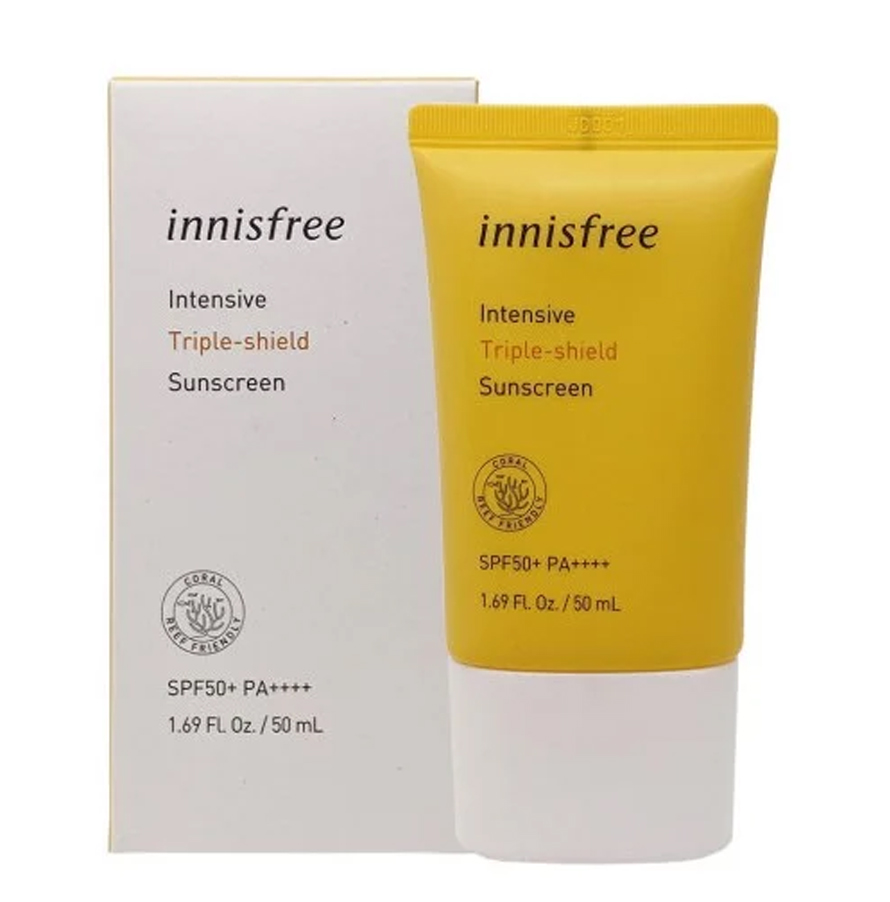 Kem chống nắng / Innisfree / Kem chống nắng Innisfree Intensive Triple Care Spf 50+Florence Store