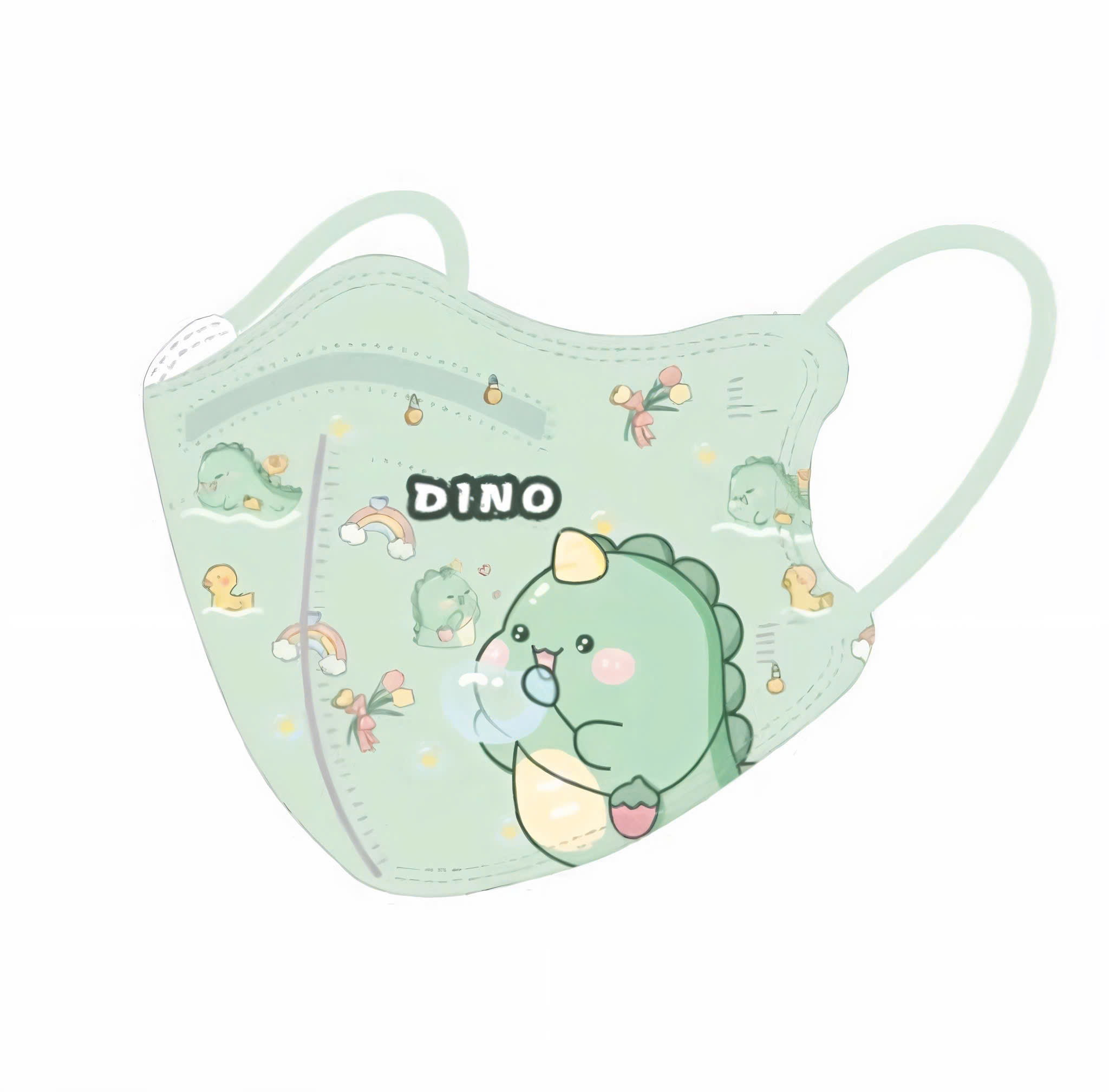 Khẩu trang Capybara cho bé 6-12 tuổi Set 5 cái