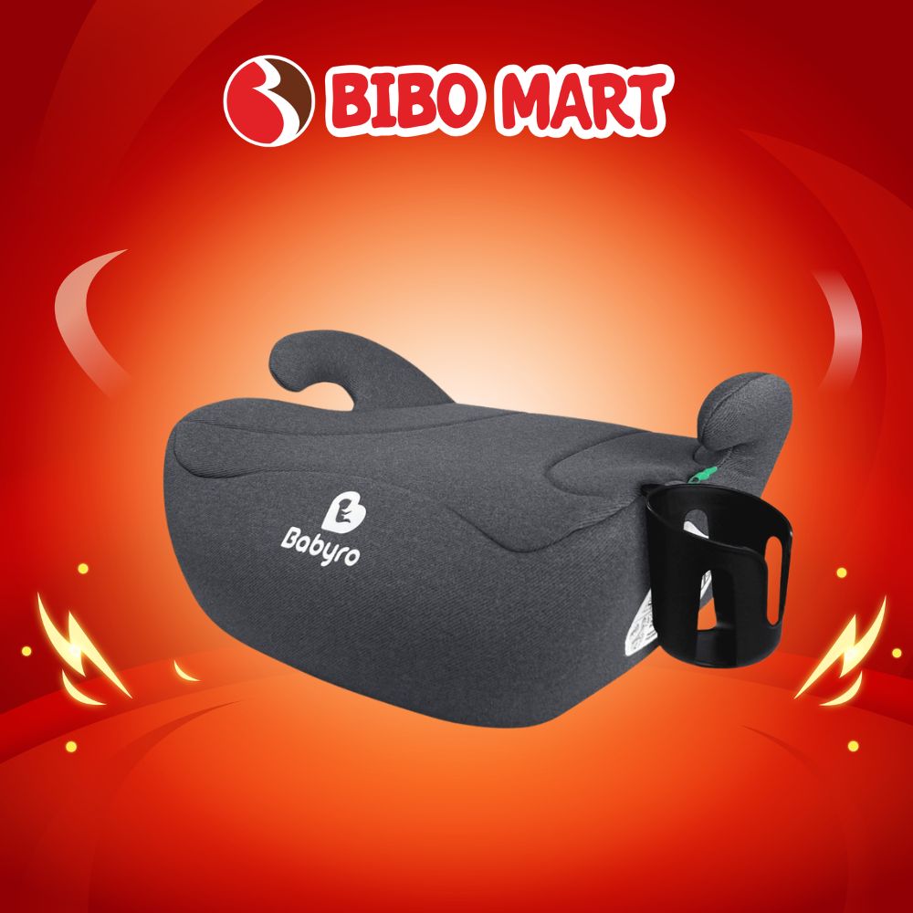 Ghế Ngồi Ô Tô Babyro Booster Cho Bé Từ 6 Đến 12 Tuổi An Toàn Tiện Lợi - Bibo Mart