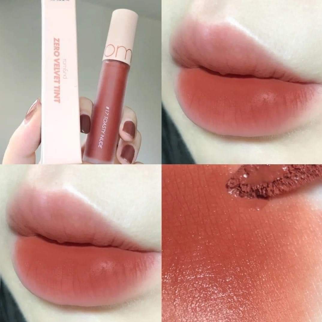 🌸🌸 Romand Zero Velvet Tint Màu 17 Siêu Cưng Ạ !!