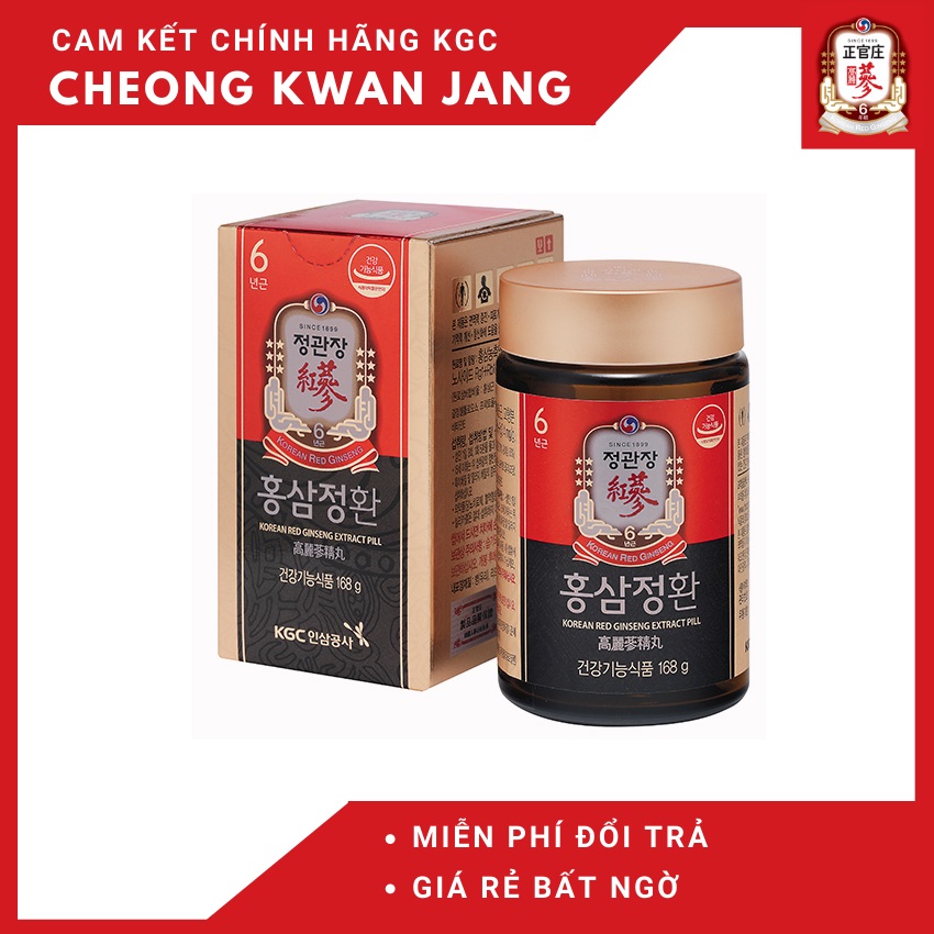 Viên Tinh Chất Hồng Sâm Kgc 168G - Kgc Cheong Kwan Jang Extract Pill - Phục Hồi Sức Khoẻ Giảm Thiểu Căng Thẳng Mệt Mỏi - 8809332398098