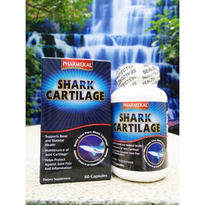 Sụn Cá Mập Shark Cartilage Pharmekal - Chai 60V & 100V - 100 Viên