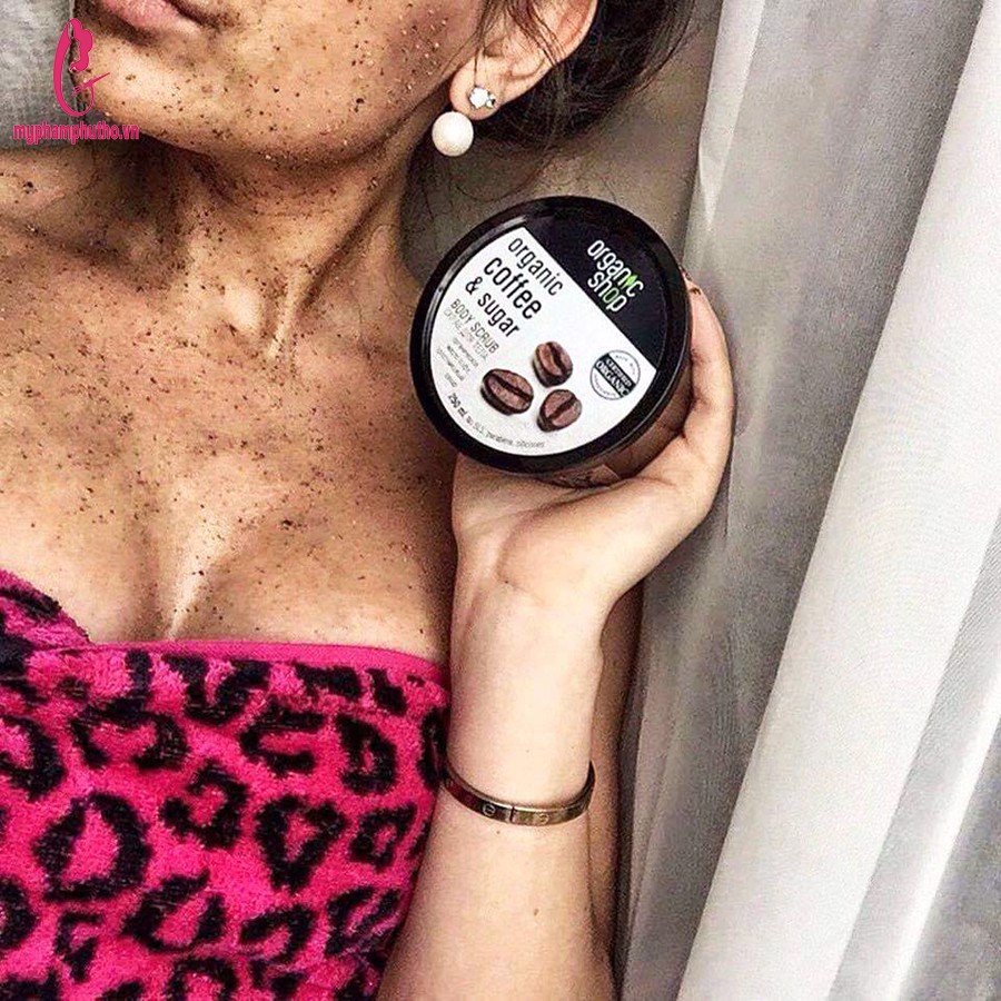 Tẩy tế bào chết toàn thân cà phê Organic Coffee and Sugar Body Scrub 250ml