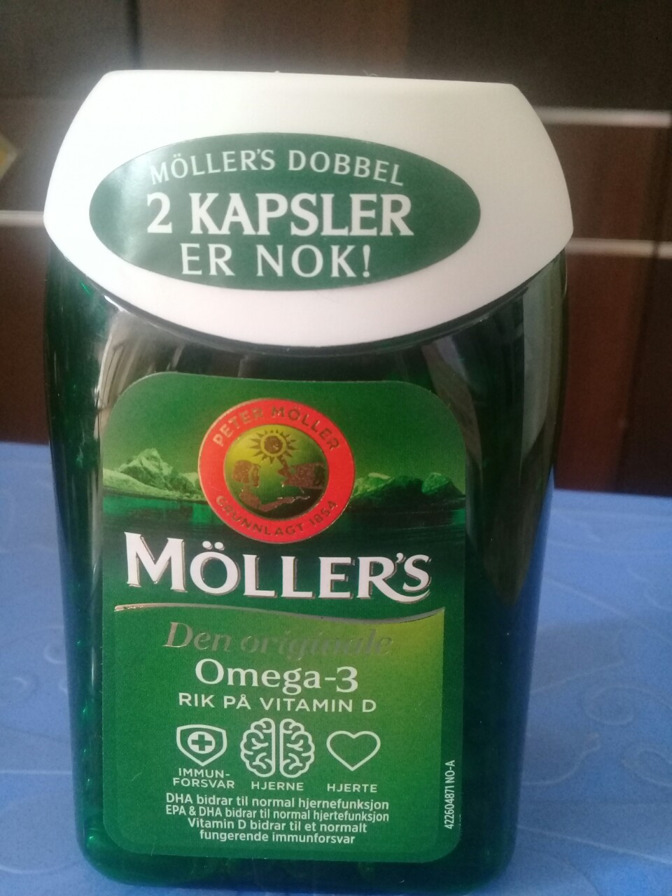 [Hcm]Möller’s Dobbel Omega3 Dầu Cá Tuyết Nauy Moller Dobbel Omega3 112 Viên - Mollerdobble