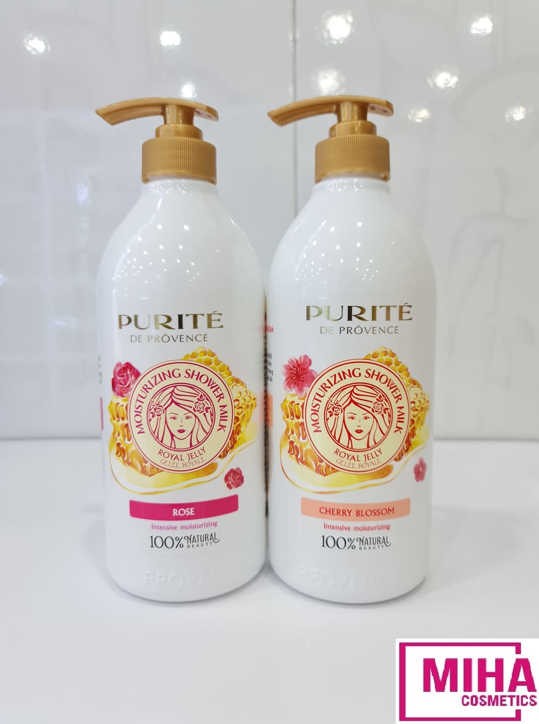 Sữa Tắm Sữa Ong Chúa Purite By Provence 850Ml