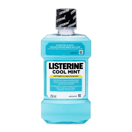 Nước Súc Miệng Listerine Nhập Khẩu Thailand 250Ml