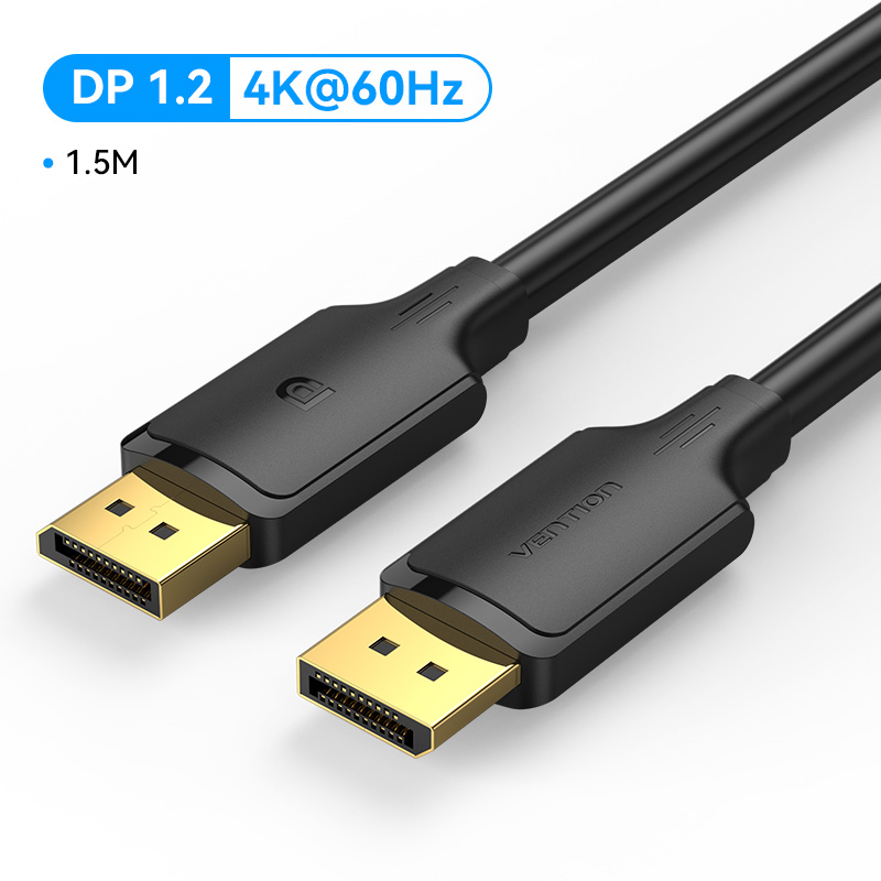 Vention DP1.2 Cáp HD 4K 60Hz truyền ổn định cho máy tính Màn hình máy tính xách tay máy chiếu dp 1.2