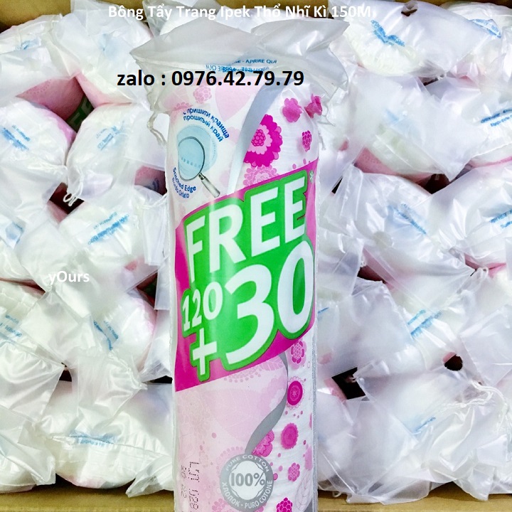 Bông Tẩy Trang IPEK 150 Miếng