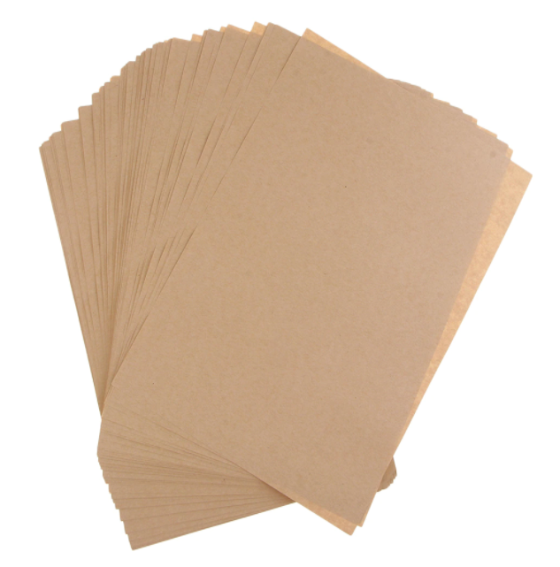 100 TỜ GIẤY KRAFT NGA ( giấy xi măng nâu ) KHỔ A4 DÙNG ĐỂ ĐÓNG SÁCH GIẢ CỔ/ GÓI QUÀ