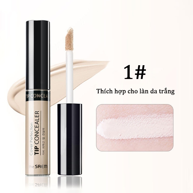 The Saem Kem che khuyết điểm The SAEM Cover Perfection Tip Concealer 01/ 1.5 / 02