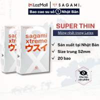 Bao cao su nam siêu mỏng Sagami Superthin - baocao su không mùi được sản xuât tại nhật bản chính hãng. Che tên sản phẩm khi giao hàng