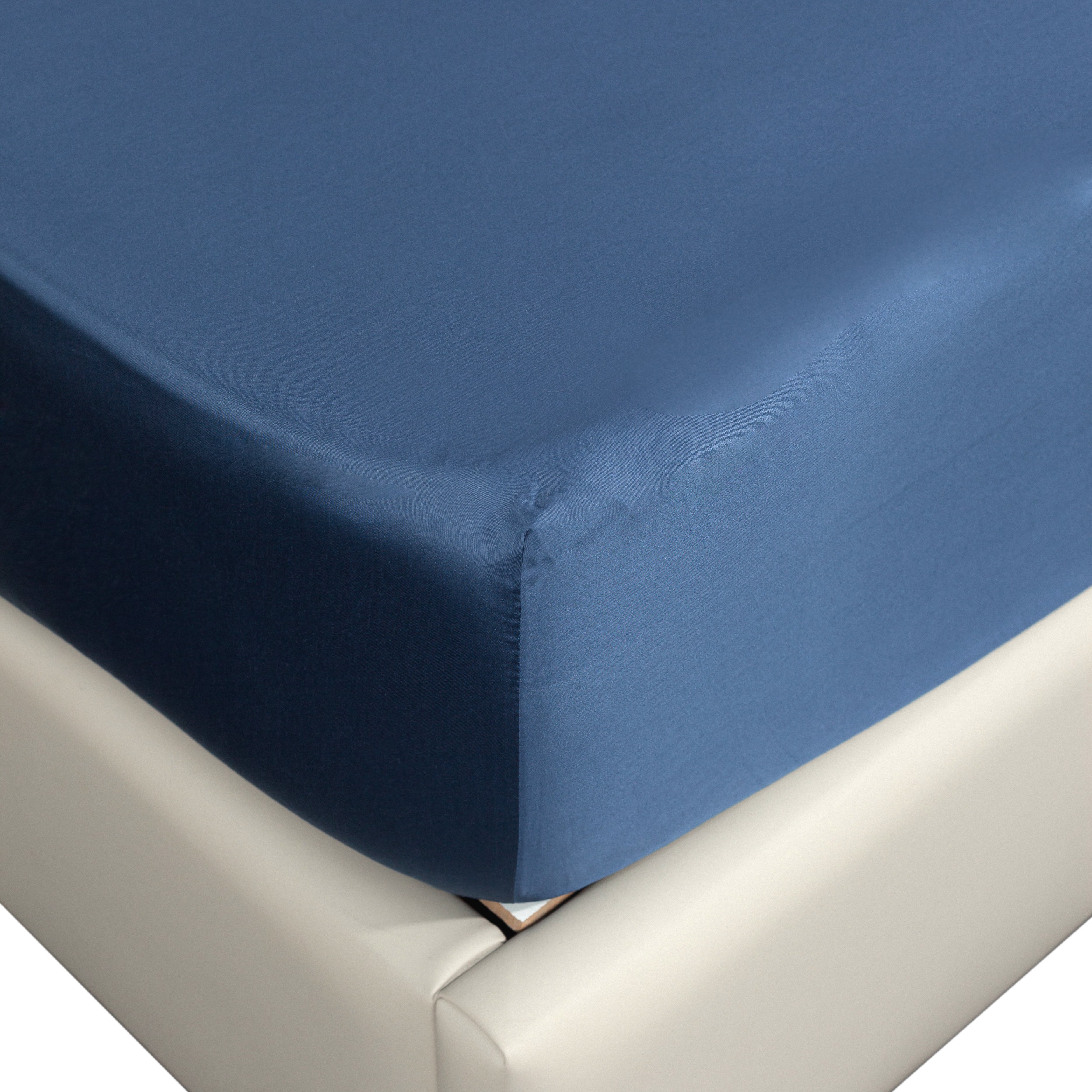 Ga Giường Lụa Tencel 60s Gòn Bedding Cao Cấp Bo Thun Màu Trơn Kích thước 1m 1m2 1m4 2m 2m2