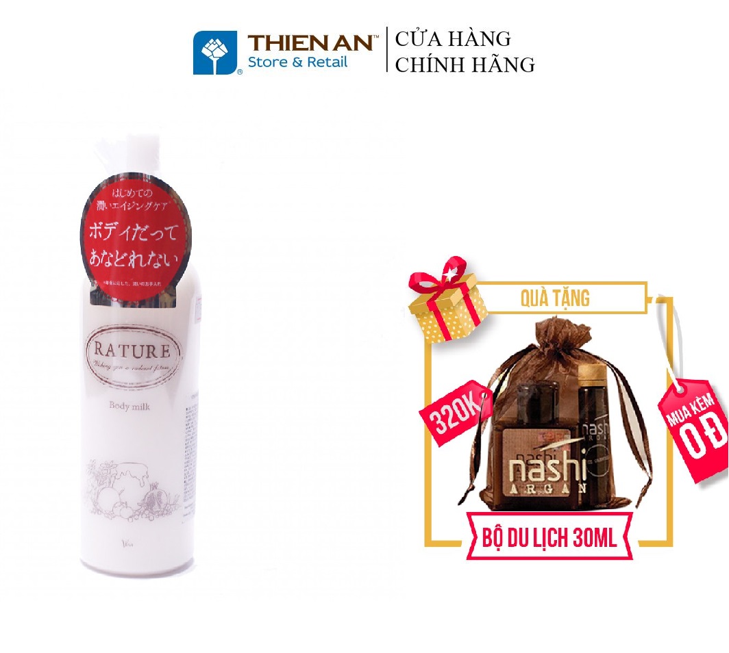 Sữa Dưỡng Thể Dưỡng Ẩm Hoàn Hảo - Vina Rature Body Milk