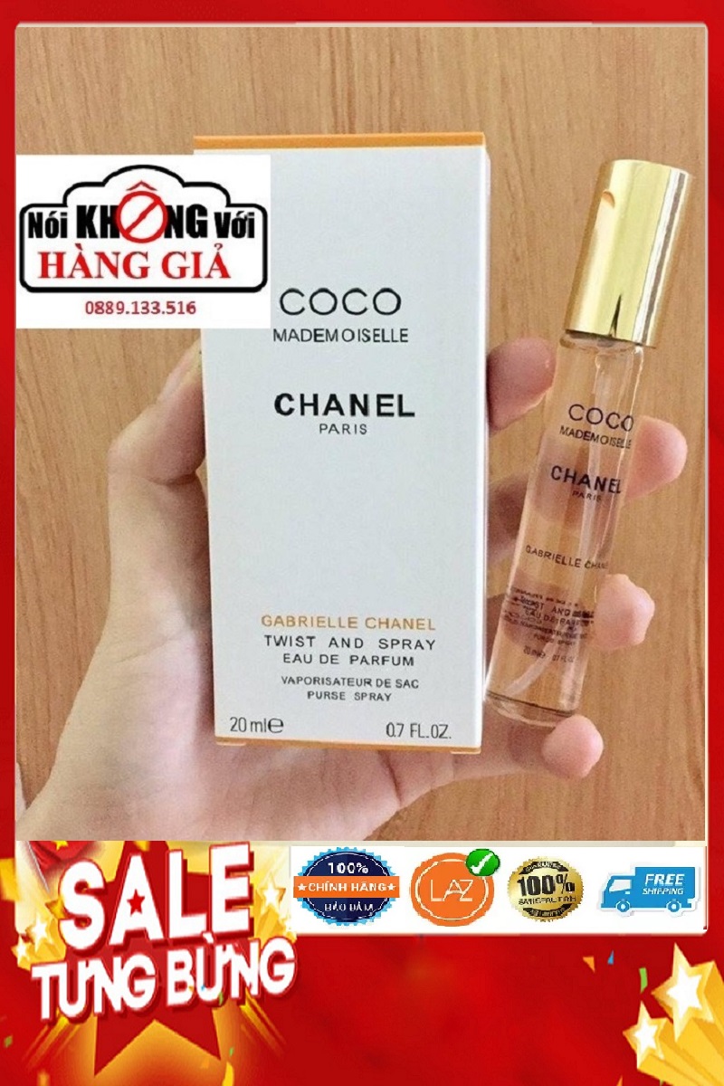 Set Nước Hoa Coco Chanel 20ml x 3 Chai Mademoiselle EDP